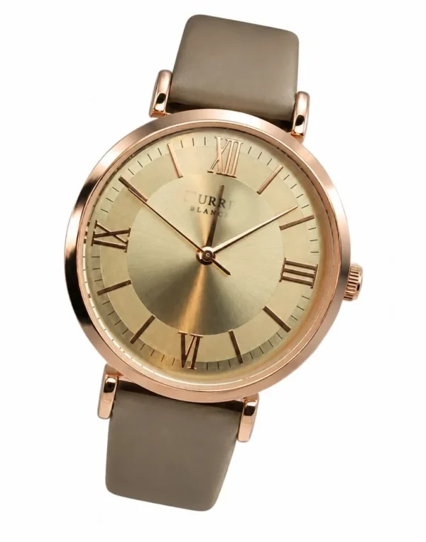 Curren Blanche Rose Gold Women’s Watch – Luxury Minimal Edition